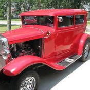 Model A Ford Street Rat Hot Rod Sedan Chopped For Sale