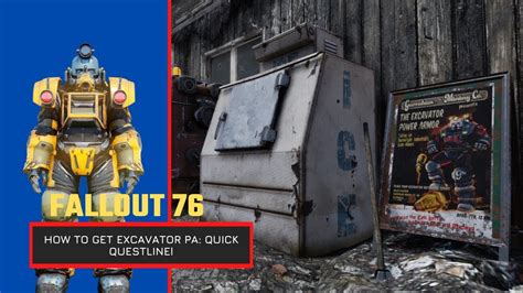 Fallout How To Get Excavator Power Armor Youtube