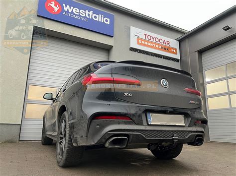 BMW X4 M40i Hak holowniczy Westfalia A40V Montaż Poznań zamontujhak pl