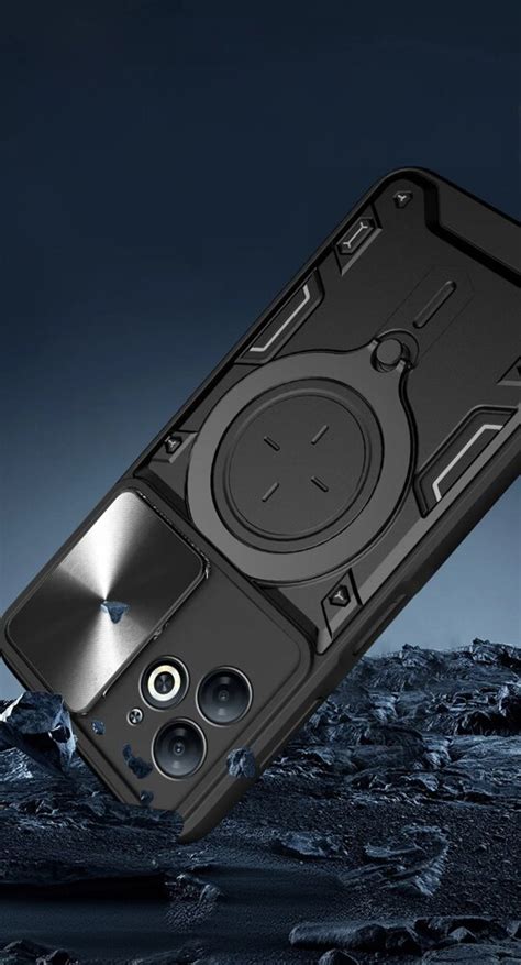 Etui Pancerne Do Infinix Hot I CamShield Slide Czarne Sklep XGSM Pl