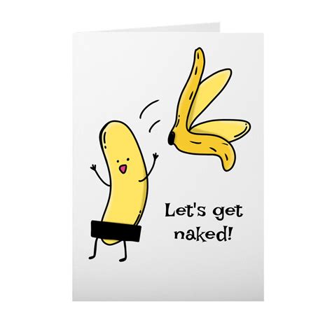 Let S Get Naked Card Naughty Love Card Sexy Humor Dating Etsy