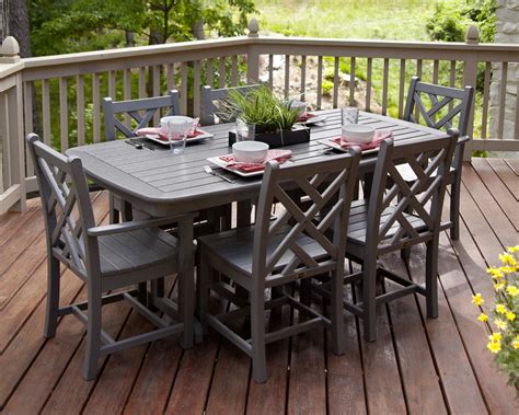 Polywood® Chippendale 7 Piece Dining Set Pws121 1 Polywood® Official Store