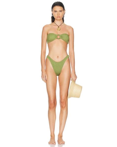 Hunza G Gloria Bikini Set Lyst