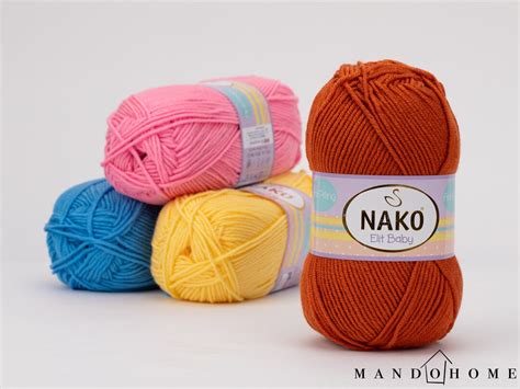 Nako Elite Baby Yarn For Sweaters Yarn Soft Premium Acrylic M