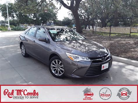 Certified Pre Owned 2017 Toyota Camry Xle V6 4dr Car In San Antonio