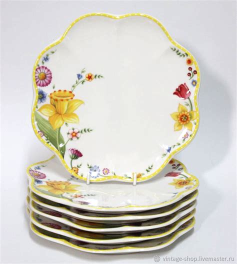 Винтаж: Villeroy & Boch десертные тарелочки Spring Awakening купить в ...