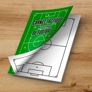 Carnet Tactique de l Entraîneur de Football Livre pour la Conception