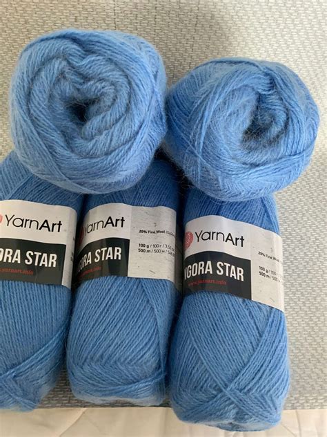 YarnArt Angora Star 100g Ball Shade 600 - Mandys Knit Pix