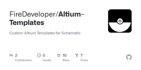 GitHub - FireDeveloper/Altium-Templates: Custom Altium Templates for