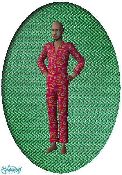 The Sims Resource Chiefs Male Elder Pjs