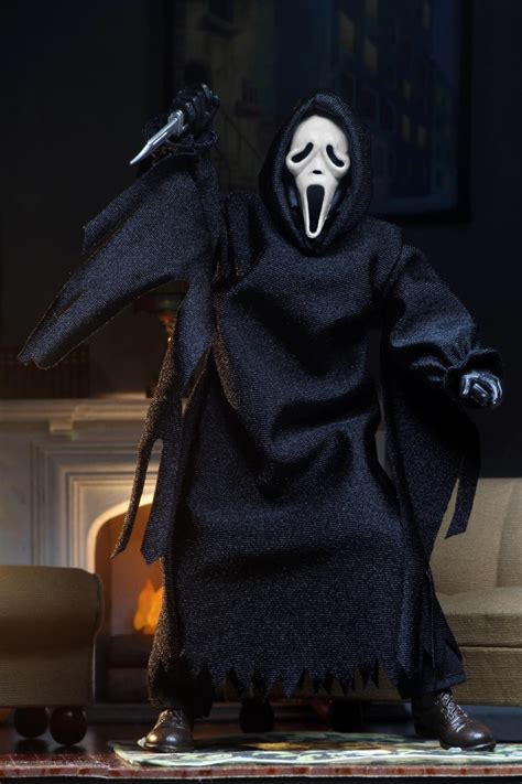 Neca Scream Ghostface 8” Clothed Action Figure Timebombtoys