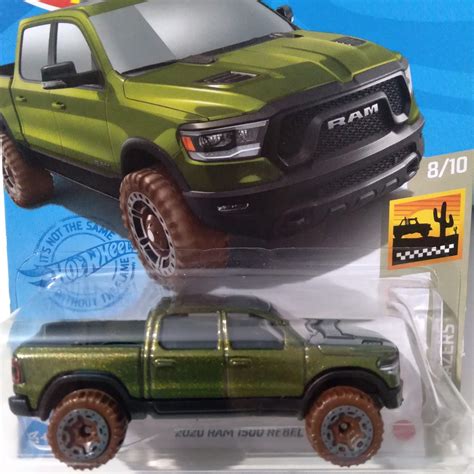 Hot Wheels 2020 RAM 1500 Rebel Shopee Brasil