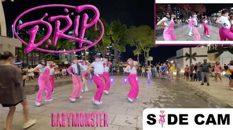 Kpop In Public Side Cam Babymonster Drip Dance Cover