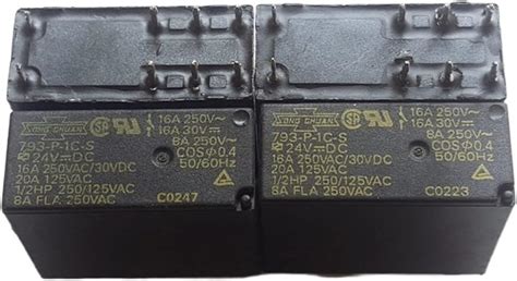 Amazon.com: NOVOCE 50PCS/LOT Relay 793-P-1C-S-24VDC 793-P-1C-S 001 ...