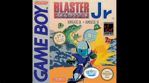 Game Boy Blaster Master Jr Intro Gameplay YouTube