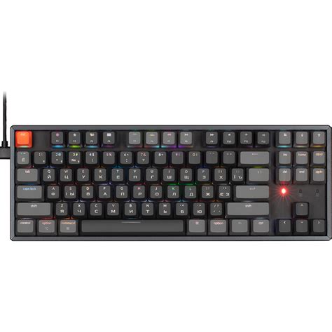 Keychron K Aluminum Frame Keys Gateron Red Hot Swap Rgb Black K J Keychron
