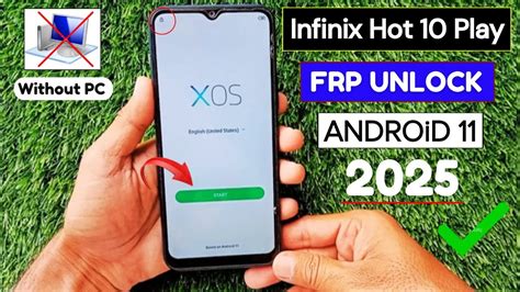 Infinix Hot 10 Play Frp Bypass Without Pc Infinix X688B Android 11 Google Account Unlock 2025