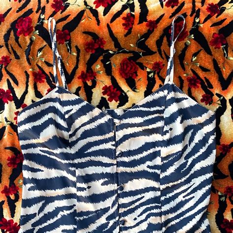Tiger Print Lingerie Etsy