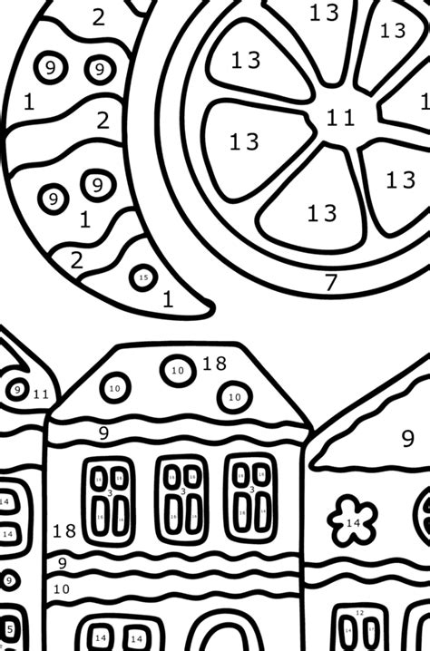 Раскраски по номерам для взрослых - распечатать или онлайн!