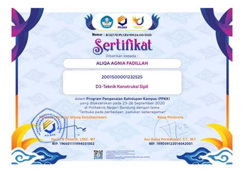 Sertifikat Ppkk Pdf