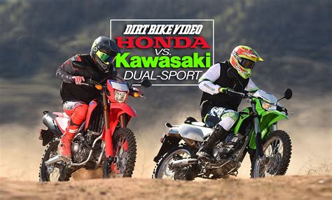 Honda Crf L Vs Kawasaki Klx Serie De Video Deportivo Dual Dirt