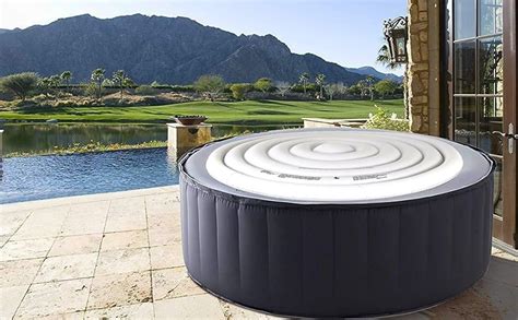 Energy Saving Spa Cover For Mspa Hot Tub Inflatable Spa Lid Protective Rain Overflow Heat