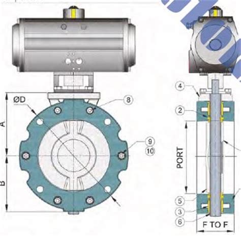 Pneumatic Actuator Valve Diagram