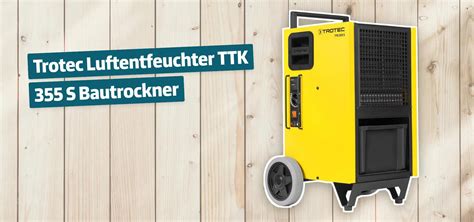 Trotec Luftentfeuchter Ttk S Bautrockner Testbericht Erfahrungen