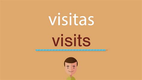 Como Se Escreve Visitas - Cómo se dice visitas en inglés - YouTube