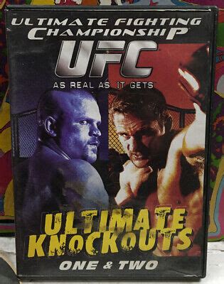 UFC Ultimate Knockouts One Two DVD EBay