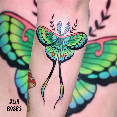 Luna Moth Tattoo Meaning Designs Placement Pros And Cons