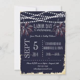 Labor Day Party Invitations & Announcements | Zazzle