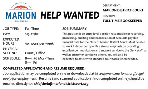 Job Opportunities | City of Marion