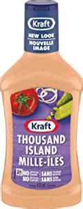 Kraft Thousand Island Dressing Ml Amazon Ca Grocery Gourmet Food