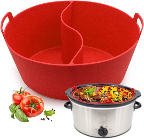 Amazon Slow Cooker Liners In Reusable Crock Pot Divider