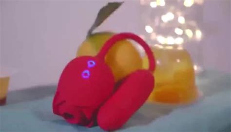 Rose Vibrator Sexy Toys Women Adult Sex Rose Vibrator Waterproof Licking Suction Tongue Up And