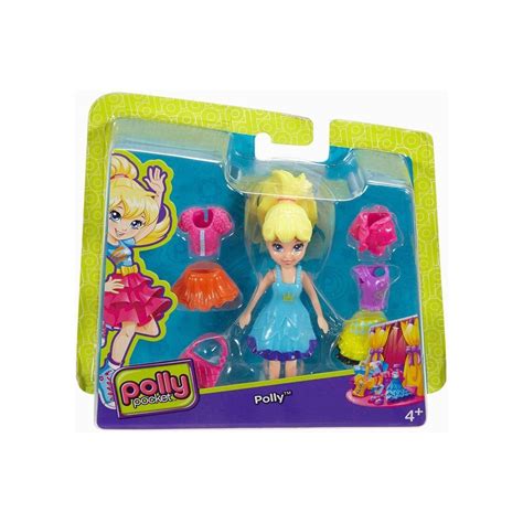 Mattel Polly Pocket - Polly Doll With Blue Dress CBW79 / DWC83 | Toys ...
