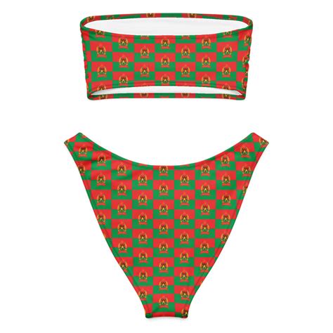 Recycled Bandeau Bikini AssassinWorks Online Store Powered By Storenvy