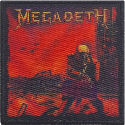 Megadeth Peace Sells Album Cover Official Licensed Sew on Patch Heavy ...