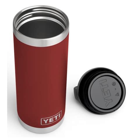 Yeti Rambler Bottle 18oz Brick Red