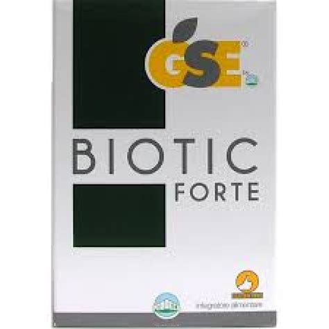 Gse Biotic Forte 24 Compresse Integratore Bugiardino Cod 926417496