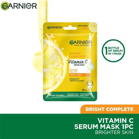 Buy Garnier Skin Naturals Face Serum Sheet Mask Online