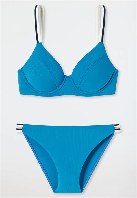 Ensemble Bikini Avec Armatures Bretelles Variables Slip Mini Effet