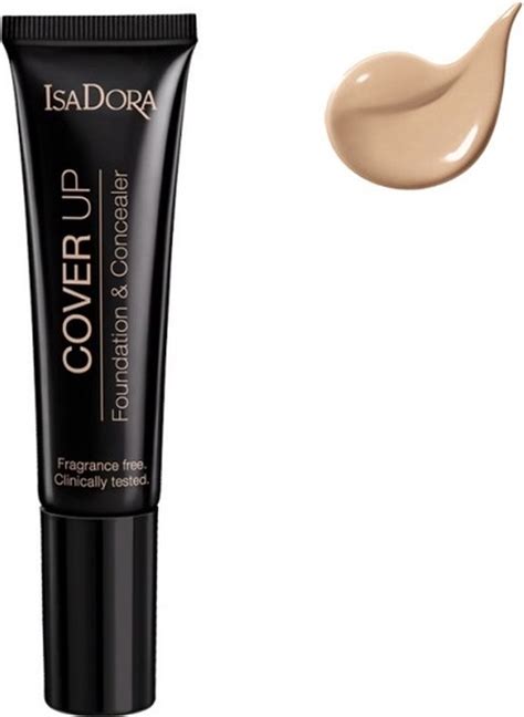 Isadora Cover Up Foundation Concealer Podk Ad I Korektor W Jednym Nude Cover Ml Bol
