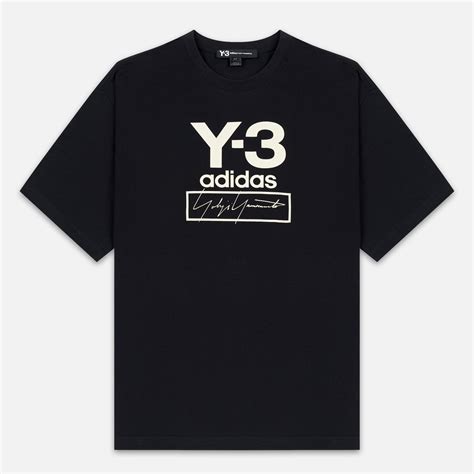 Мужская футболка Y-3 Stacked Logo FW19, FJ0409