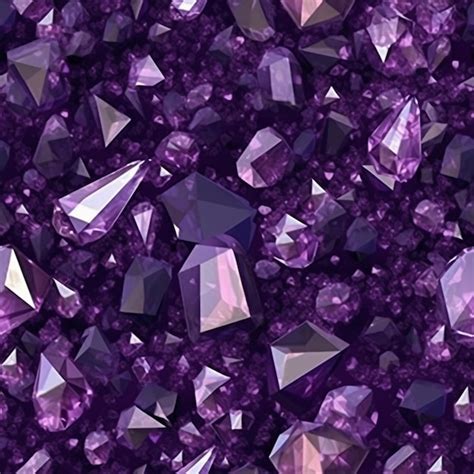 Premium Photo Purple Diamonds On A Purple Background