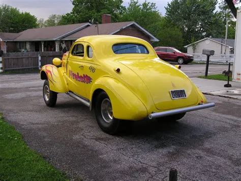 GASSER 1937 CHEVY CHOPPED TOP COUPE HOT ROD RACE CAR DRAG CAR RAT ROD For Sale