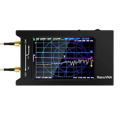 Analyseur de réseau vectoriel onde courte 4 pouces 50KHz 1 5GHz UHF