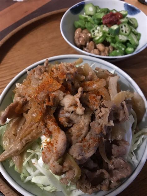 かんたーん生姜焼き丼で晩ご飯 料理研究家 今泉久美オフィシャルブログ Powered By Ameba