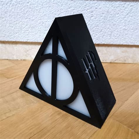 Stl File Harry Potter Deathly Hallows Lamp・3d Printer Model To Download